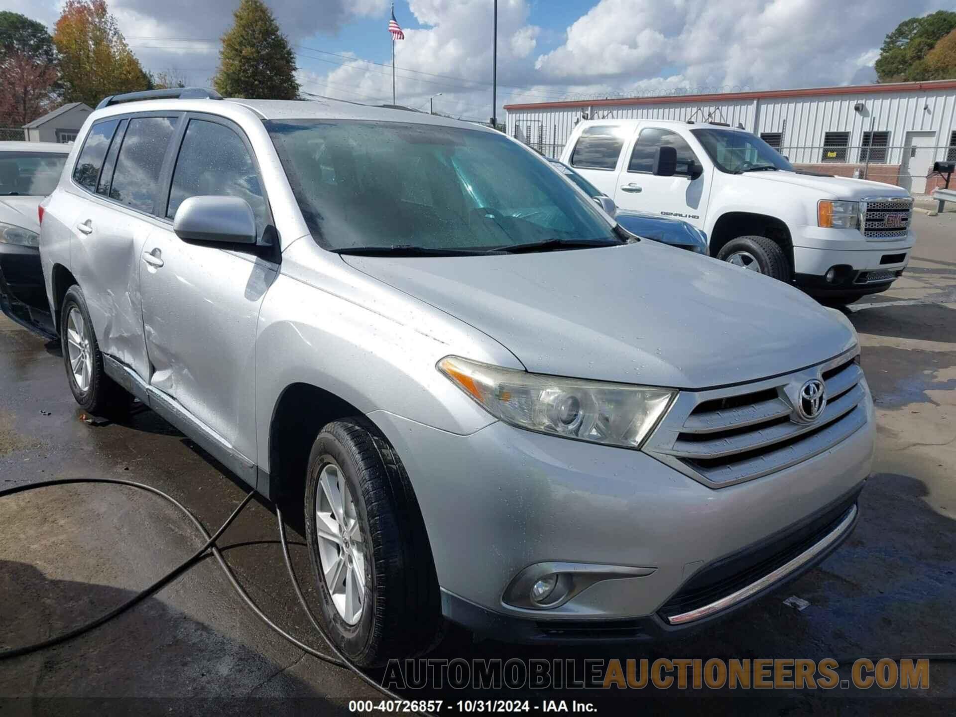 5TDZK3EH0BS044291 TOYOTA HIGHLANDER 2011