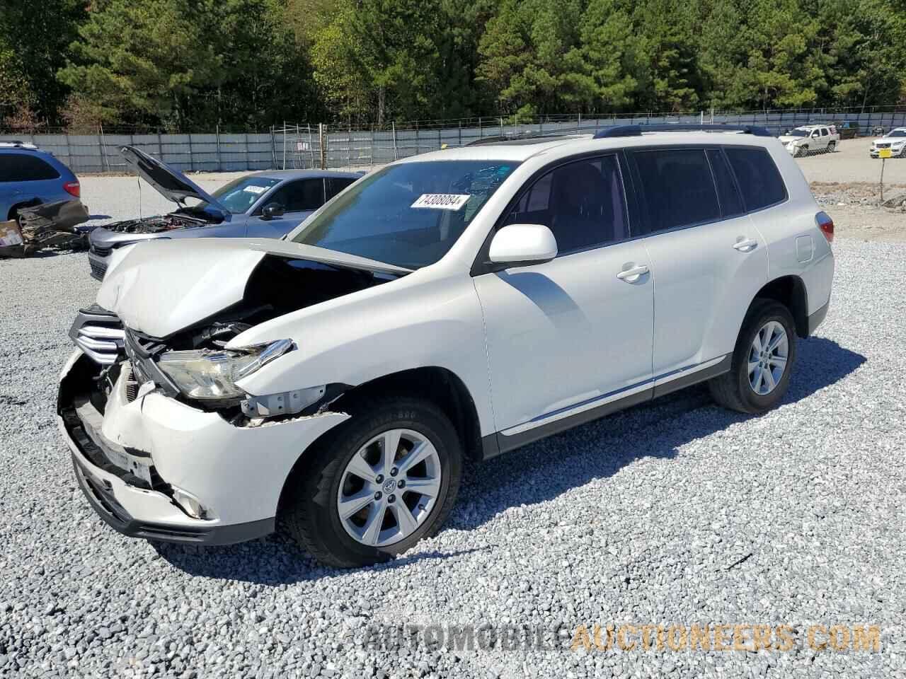 5TDZK3EH0CS067393 TOYOTA HIGHLANDER 2012