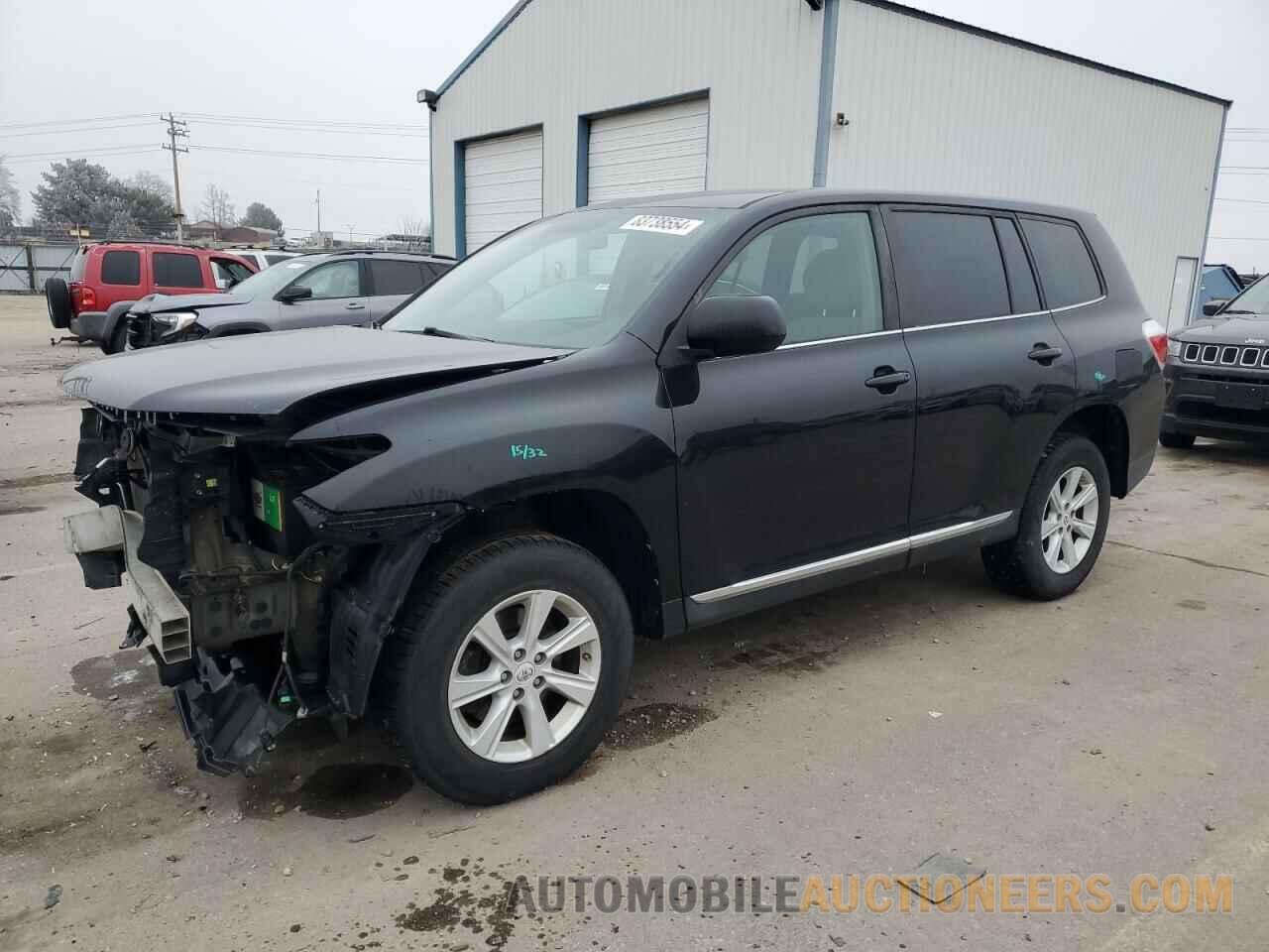 5TDZK3EH0CS068477 TOYOTA HIGHLANDER 2012