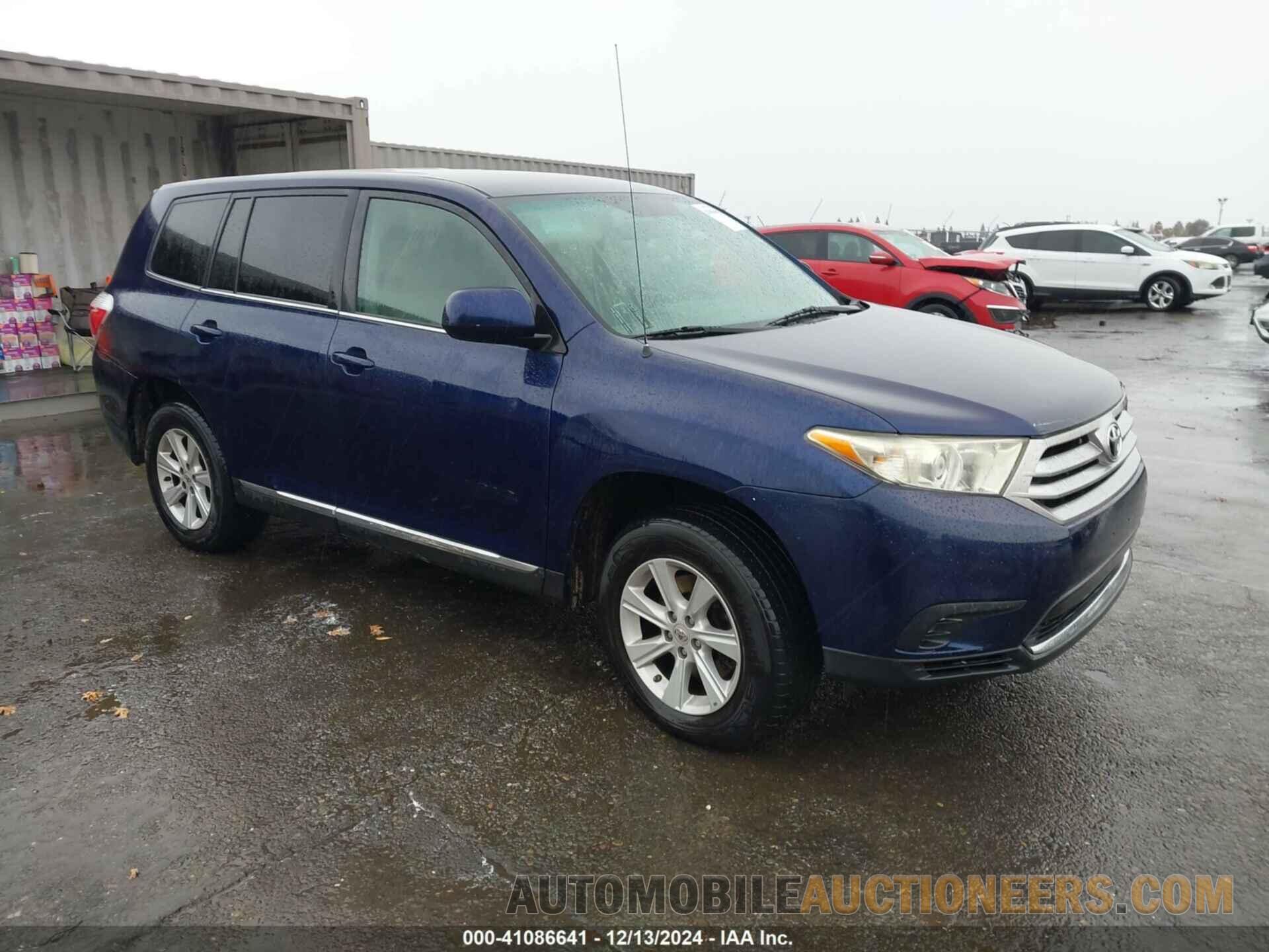 5TDZK3EH1BS047961 TOYOTA HIGHLANDER 2011