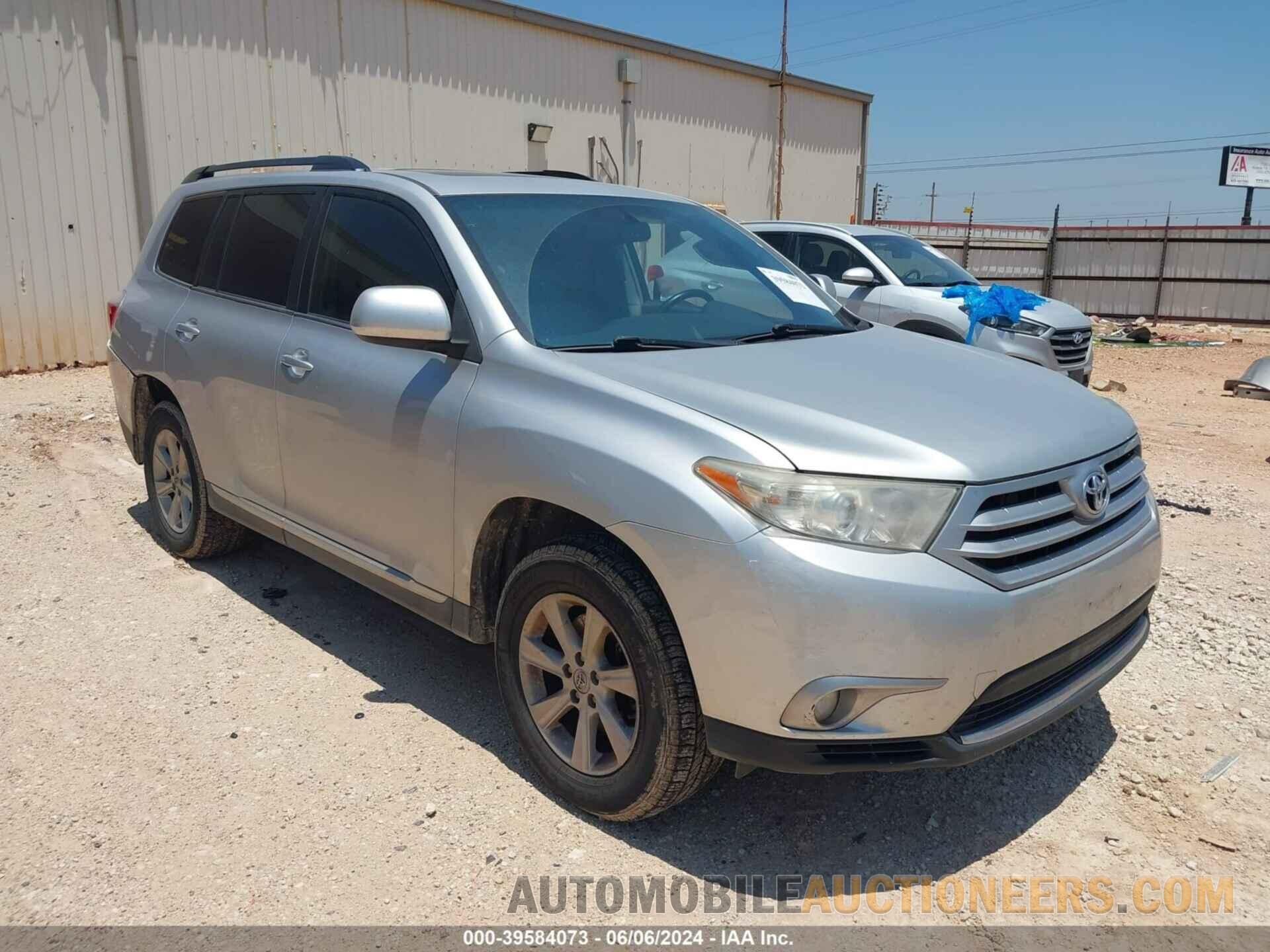 5TDZK3EH1DS128669 TOYOTA HIGHLANDER 2013