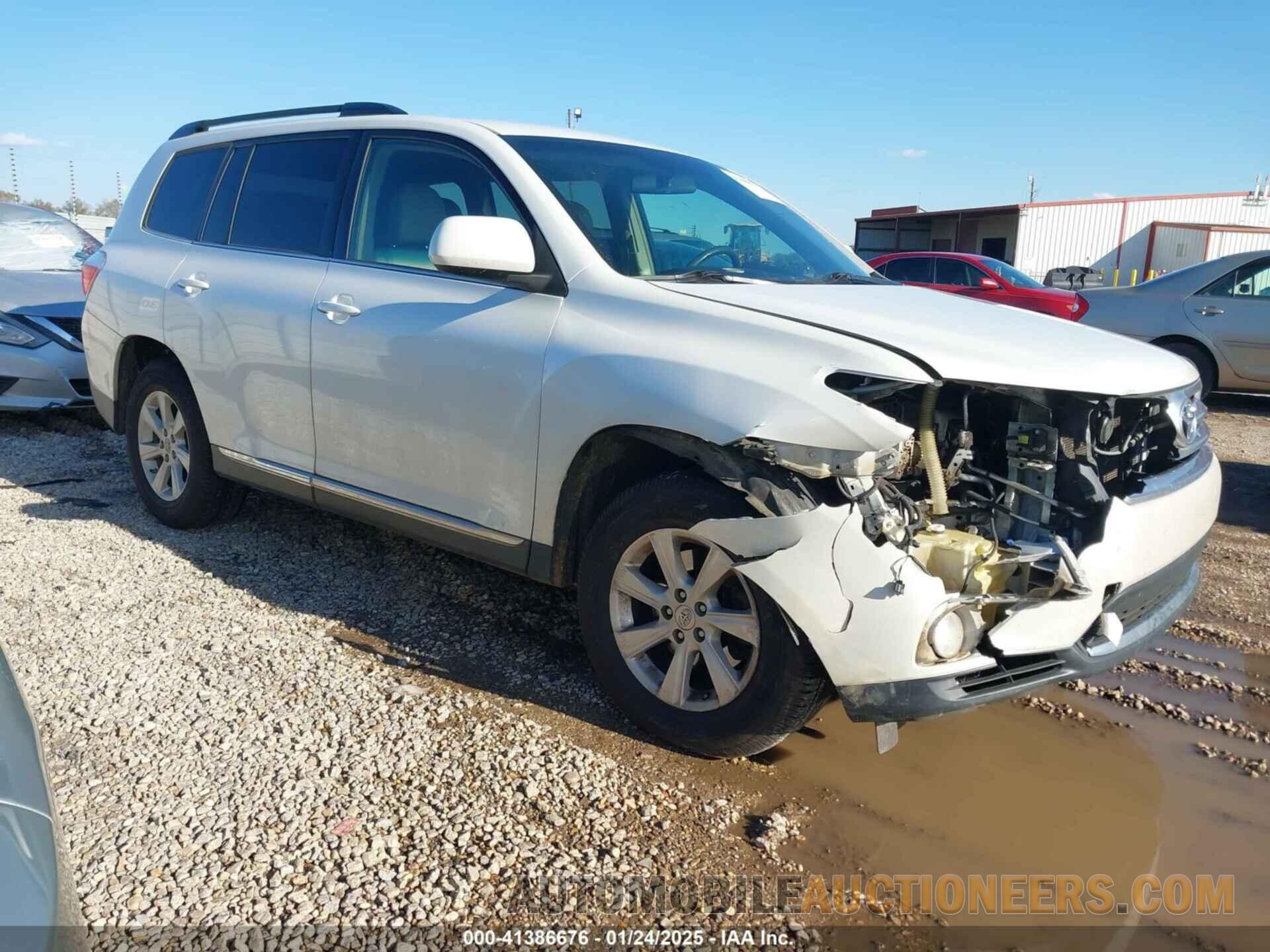 5TDZK3EH2CS061191 TOYOTA HIGHLANDER 2012