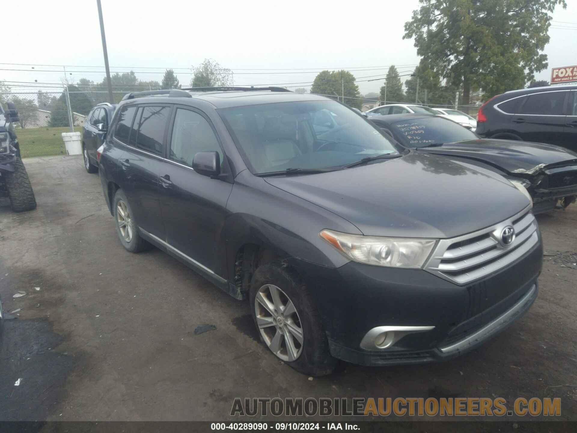 5TDZK3EH3BS026058 TOYOTA HIGHLANDER 2011