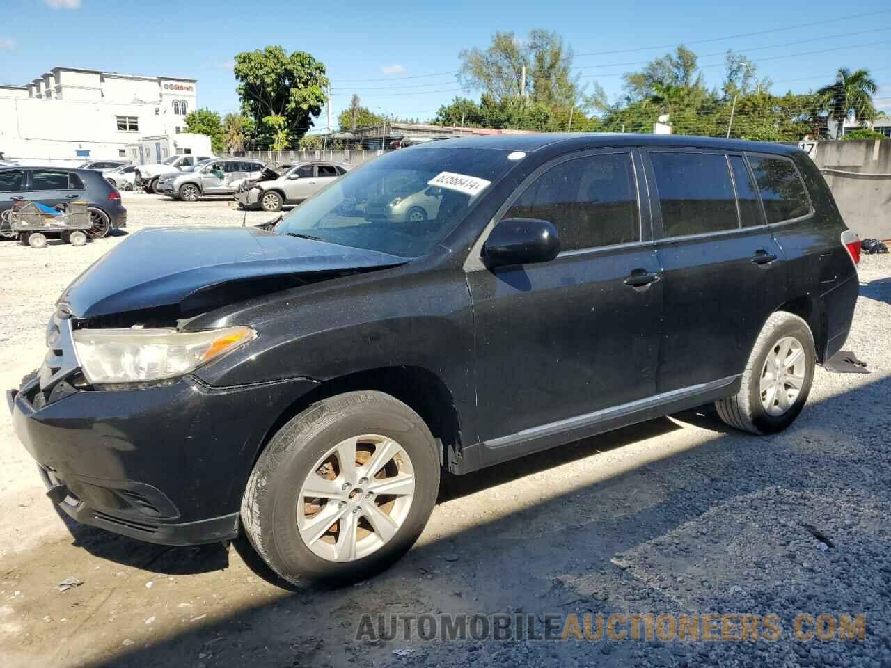 5TDZK3EH4CS072886 TOYOTA HIGHLANDER 2012