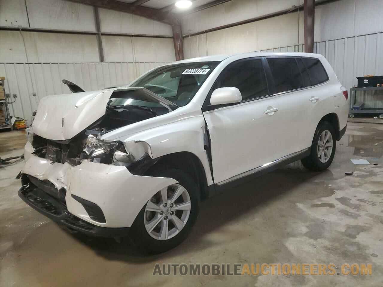 5TDZK3EH4DS123109 TOYOTA HIGHLANDER 2013