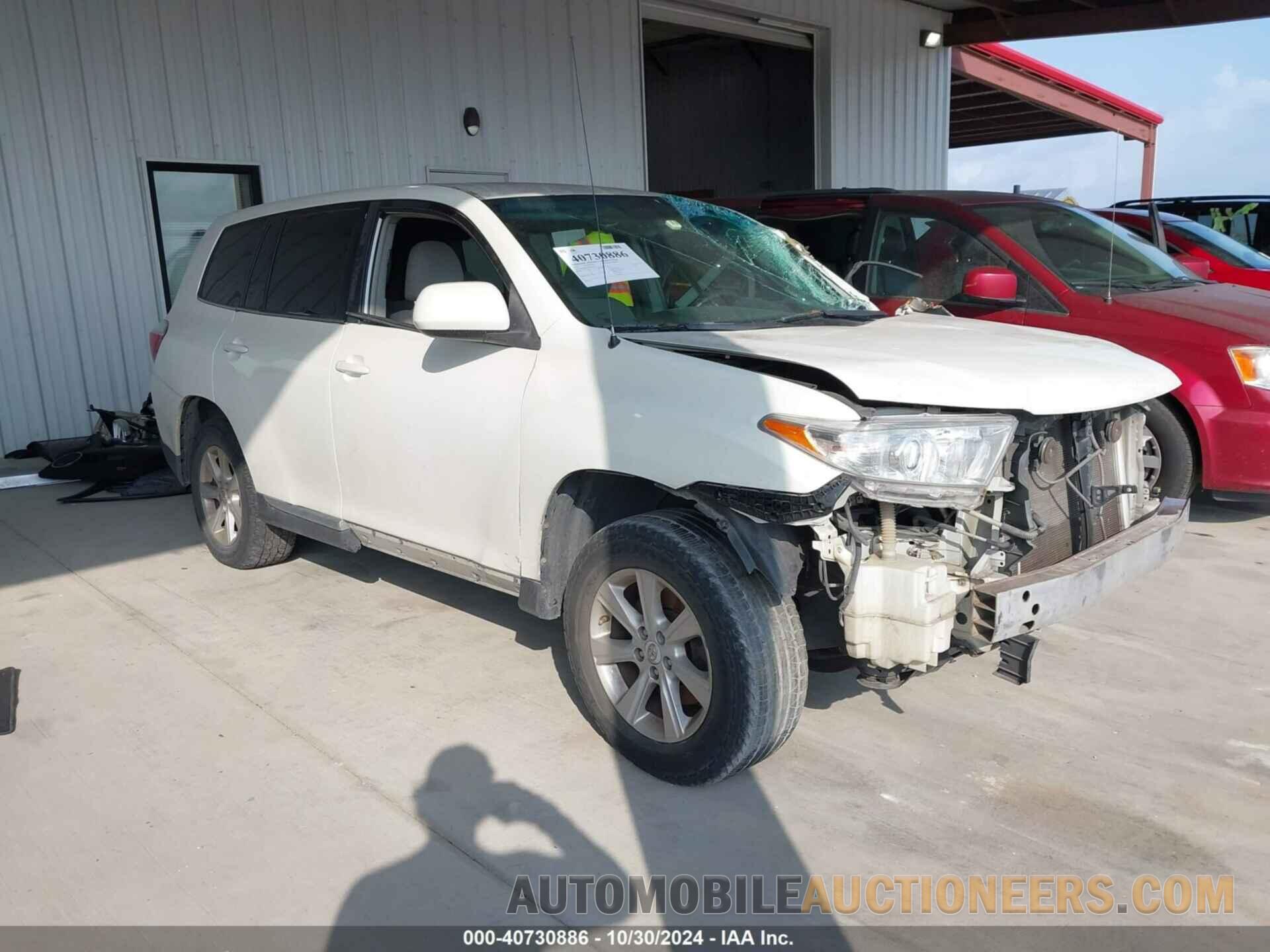 5TDZK3EH5BS045114 TOYOTA HIGHLANDER 2011