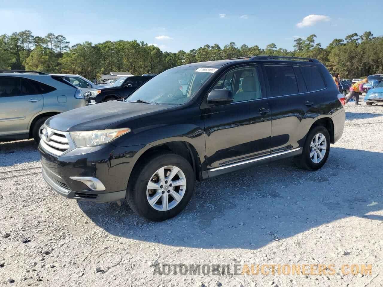 5TDZK3EH5CS088465 TOYOTA HIGHLANDER 2012