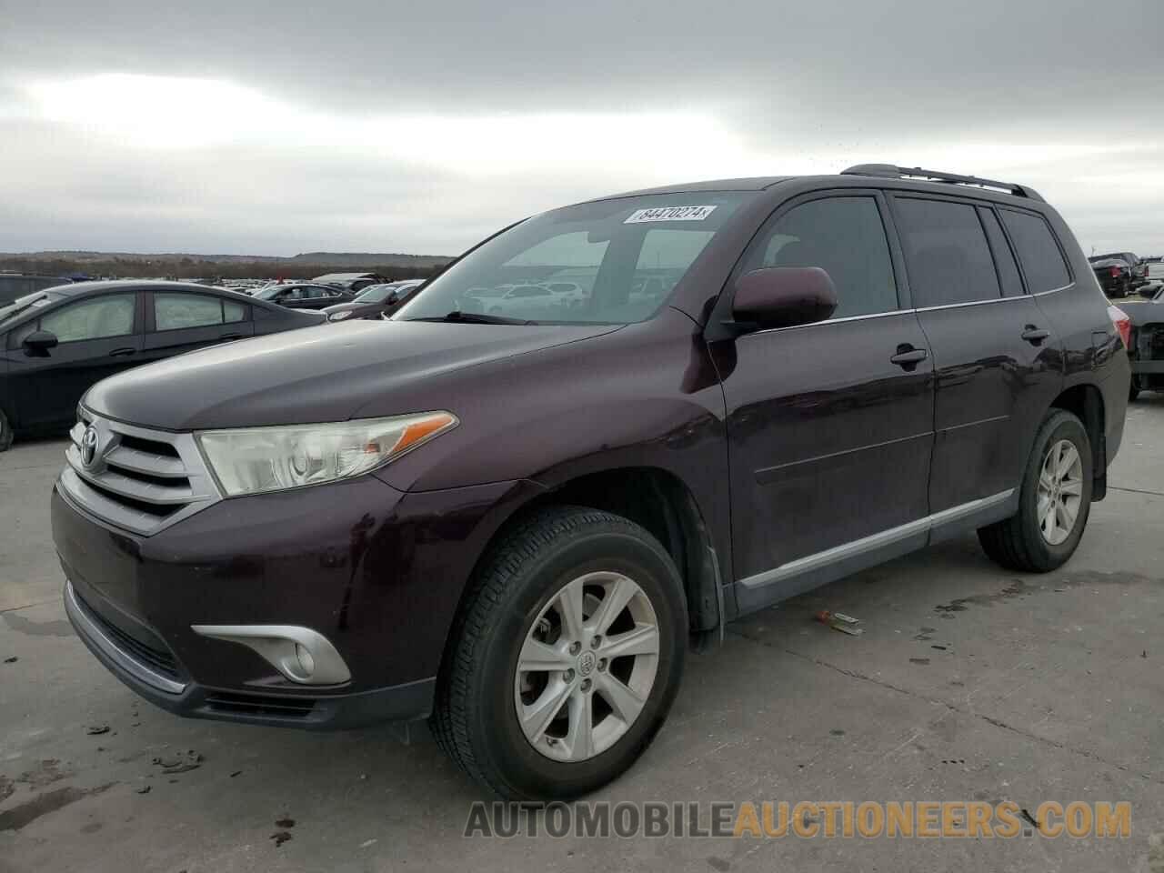 5TDZK3EH5CS089518 TOYOTA HIGHLANDER 2012