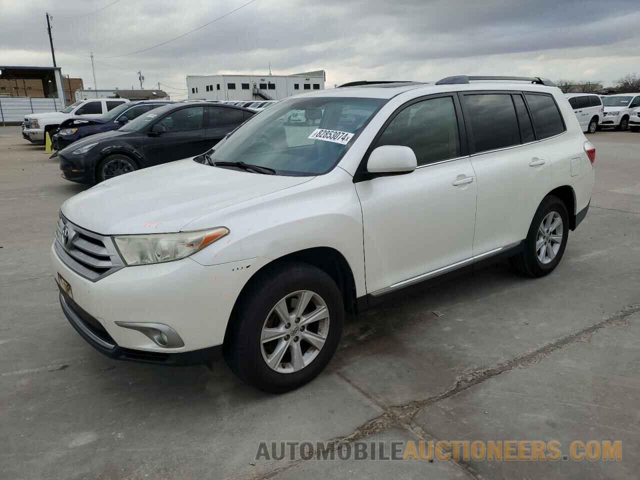 5TDZK3EH5DS096258 TOYOTA HIGHLANDER 2013