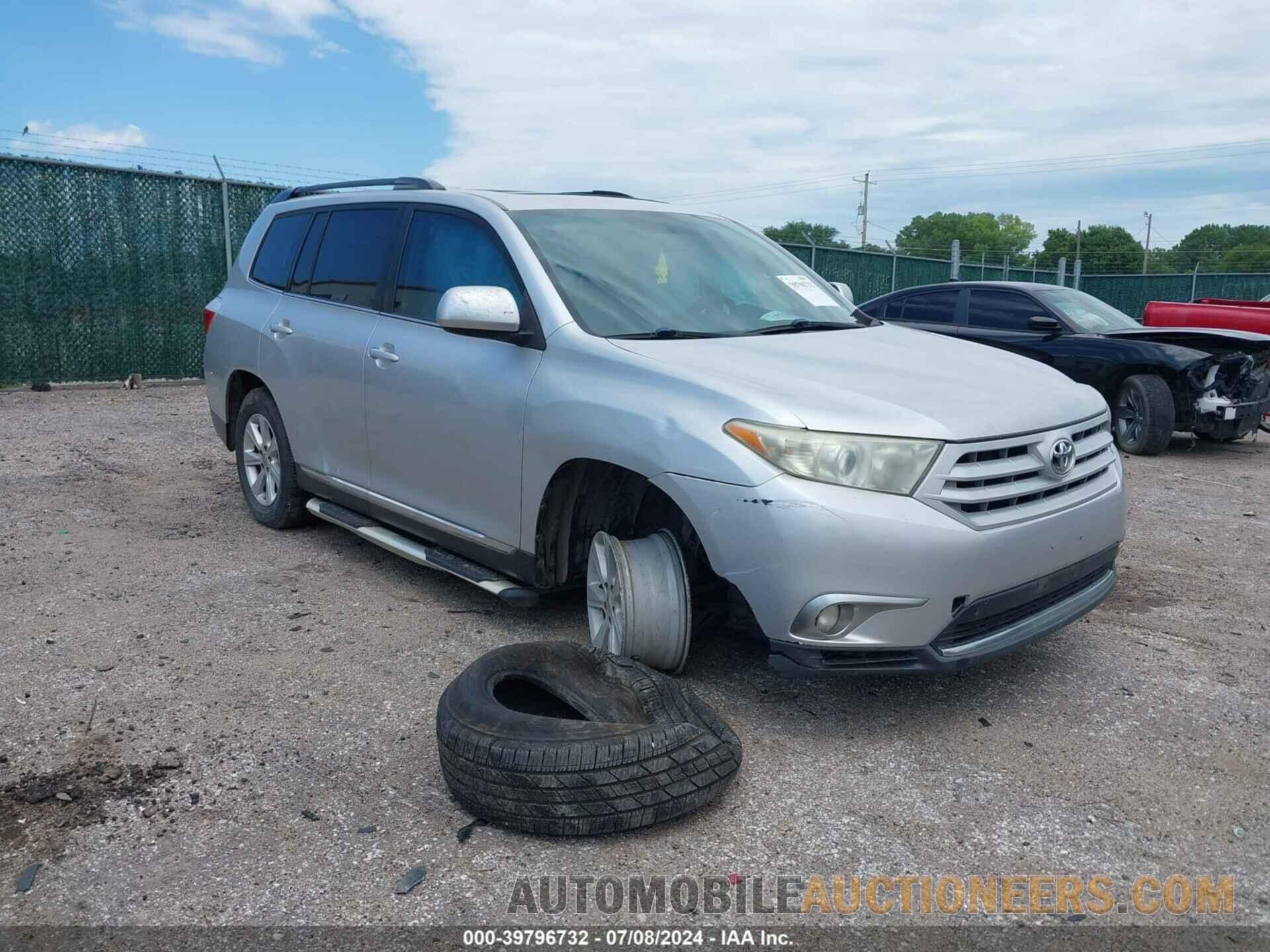 5TDZK3EH6BS039824 TOYOTA HIGHLANDER 2011