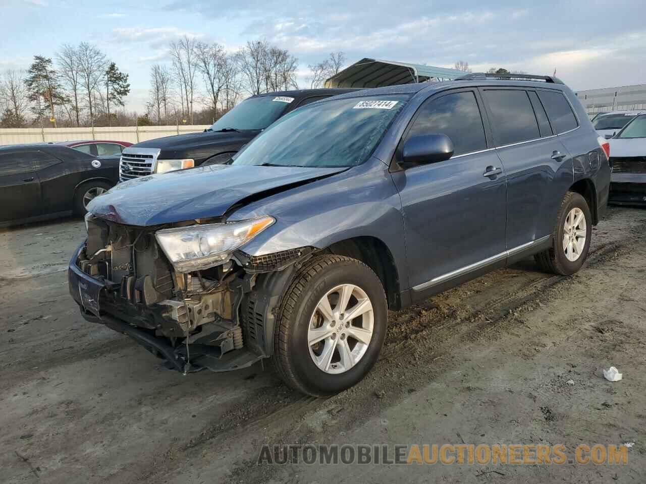 5TDZK3EH6CS066037 TOYOTA HIGHLANDER 2012