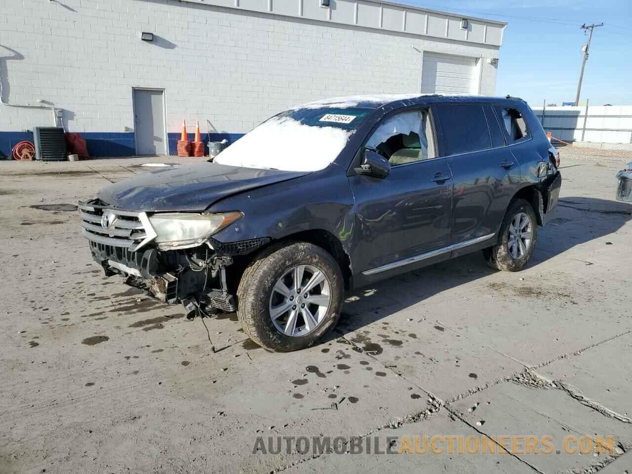 5TDZK3EH6CS080827 TOYOTA HIGHLANDER 2012