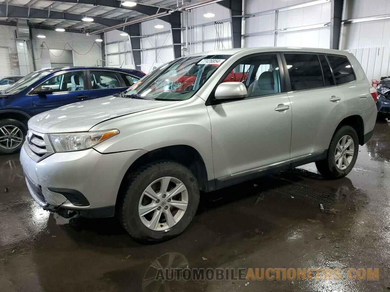 5TDZK3EH6DS127890 TOYOTA HIGHLANDER 2013