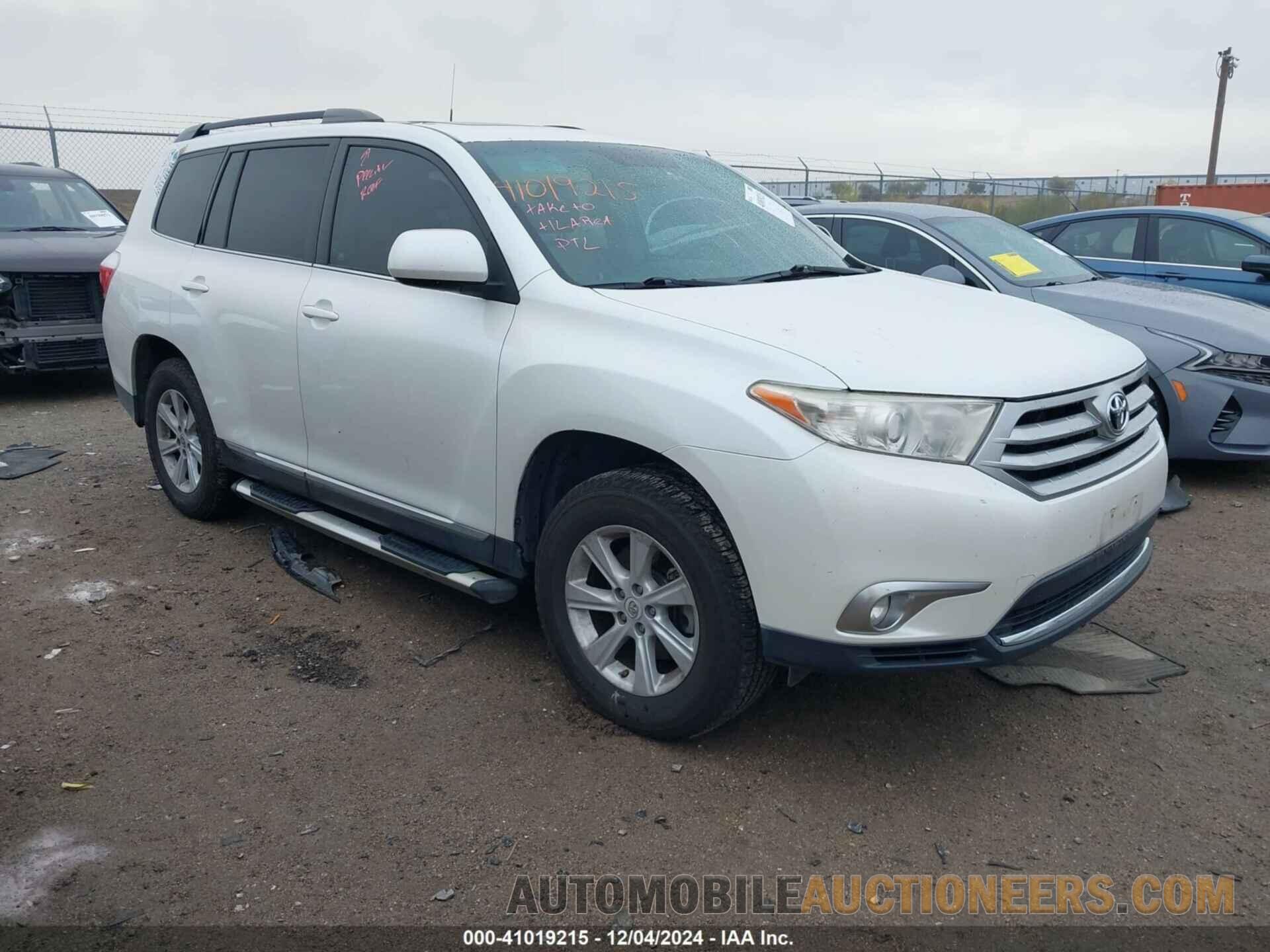 5TDZK3EH7BS046667 TOYOTA HIGHLANDER 2011