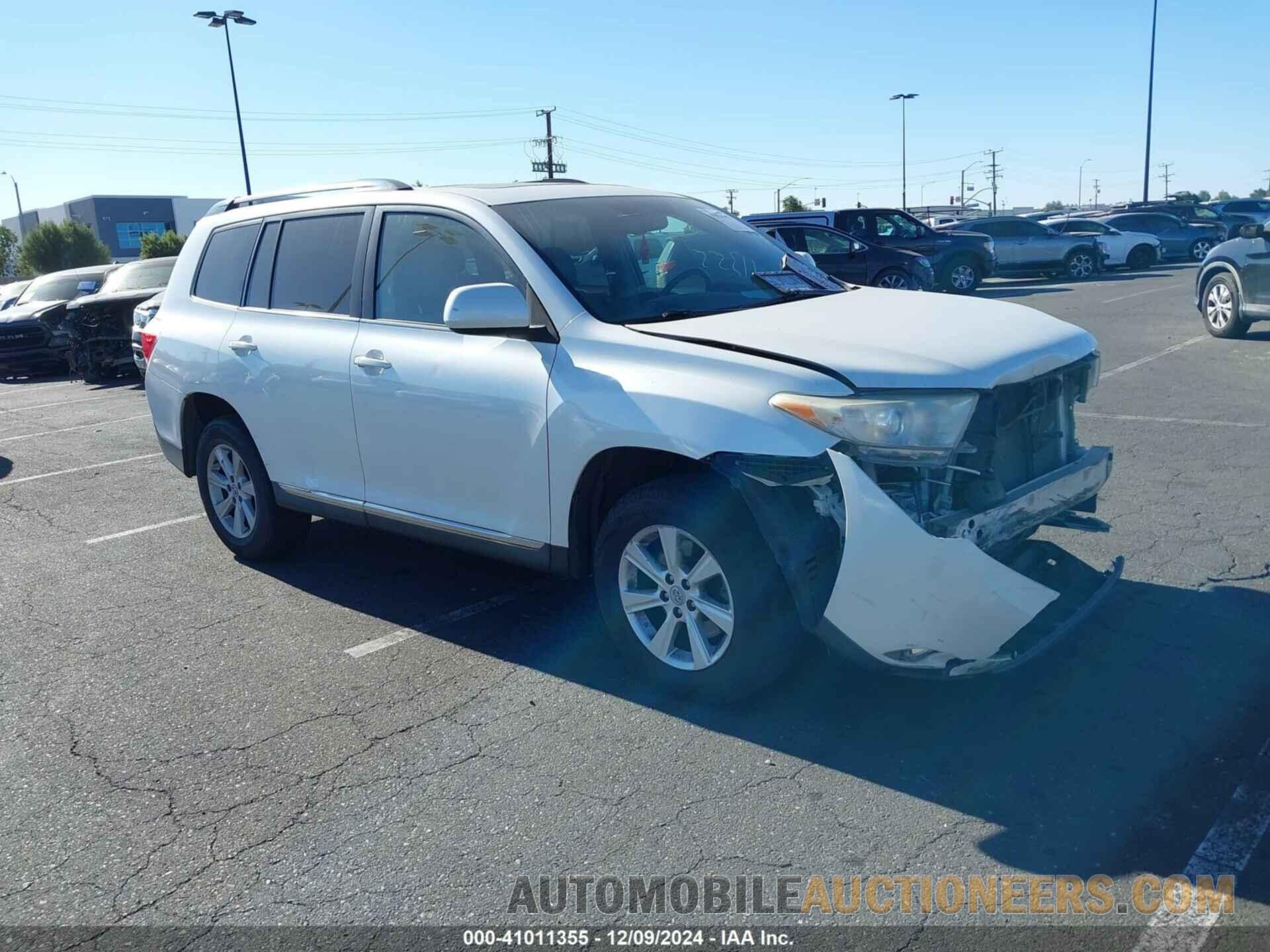 5TDZK3EH8BS025780 TOYOTA HIGHLANDER 2011