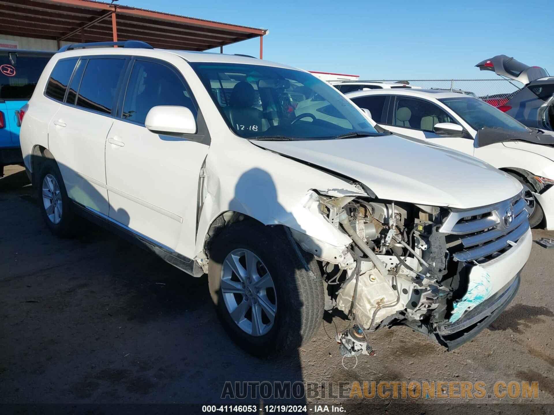 5TDZK3EH8BS043728 TOYOTA HIGHLANDER 2011