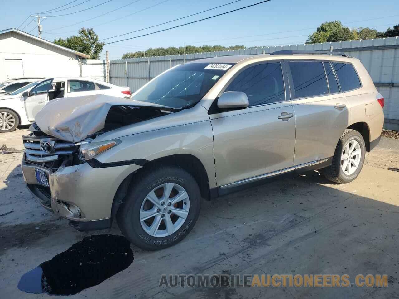 5TDZK3EH8DS108659 TOYOTA HIGHLANDER 2013