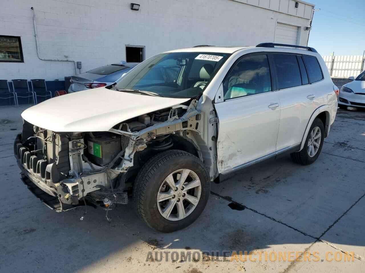 5TDZK3EH9CS079803 TOYOTA HIGHLANDER 2012