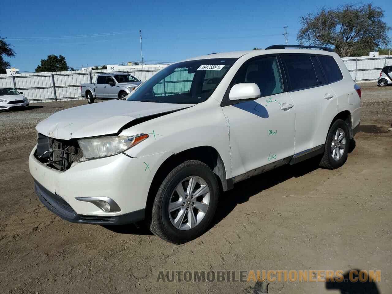 5TDZK3EH9DS140195 TOYOTA HIGHLANDER 2013