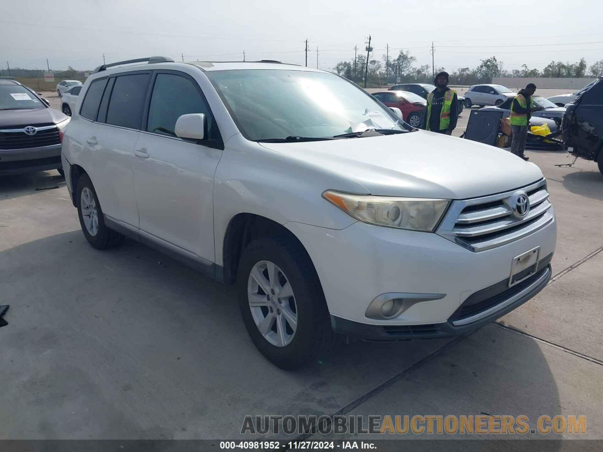 5TDZK3EHXBS025327 TOYOTA HIGHLANDER 2011