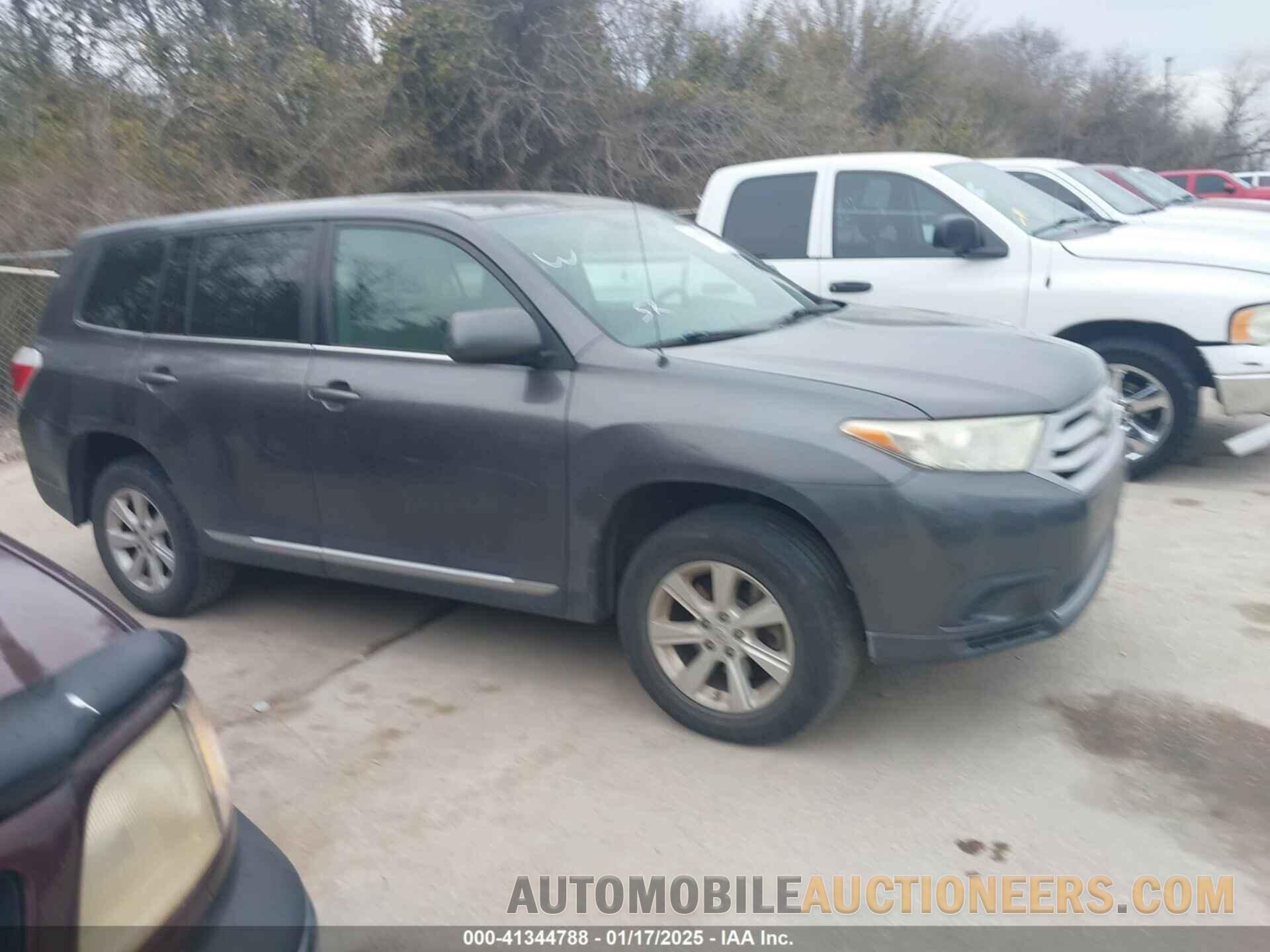 5TDZK3EHXBS034190 TOYOTA HIGHLANDER 2011