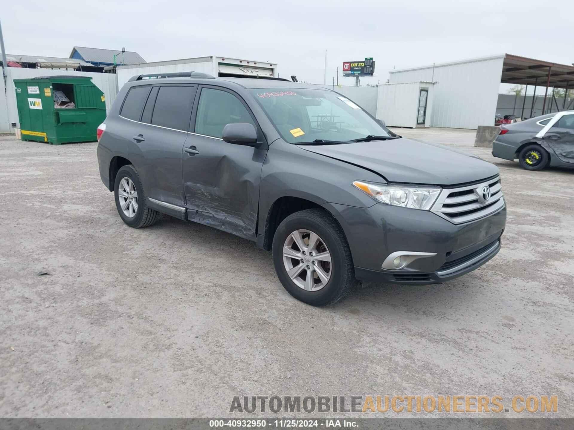 5TDZK3EHXBS034898 TOYOTA HIGHLANDER 2011