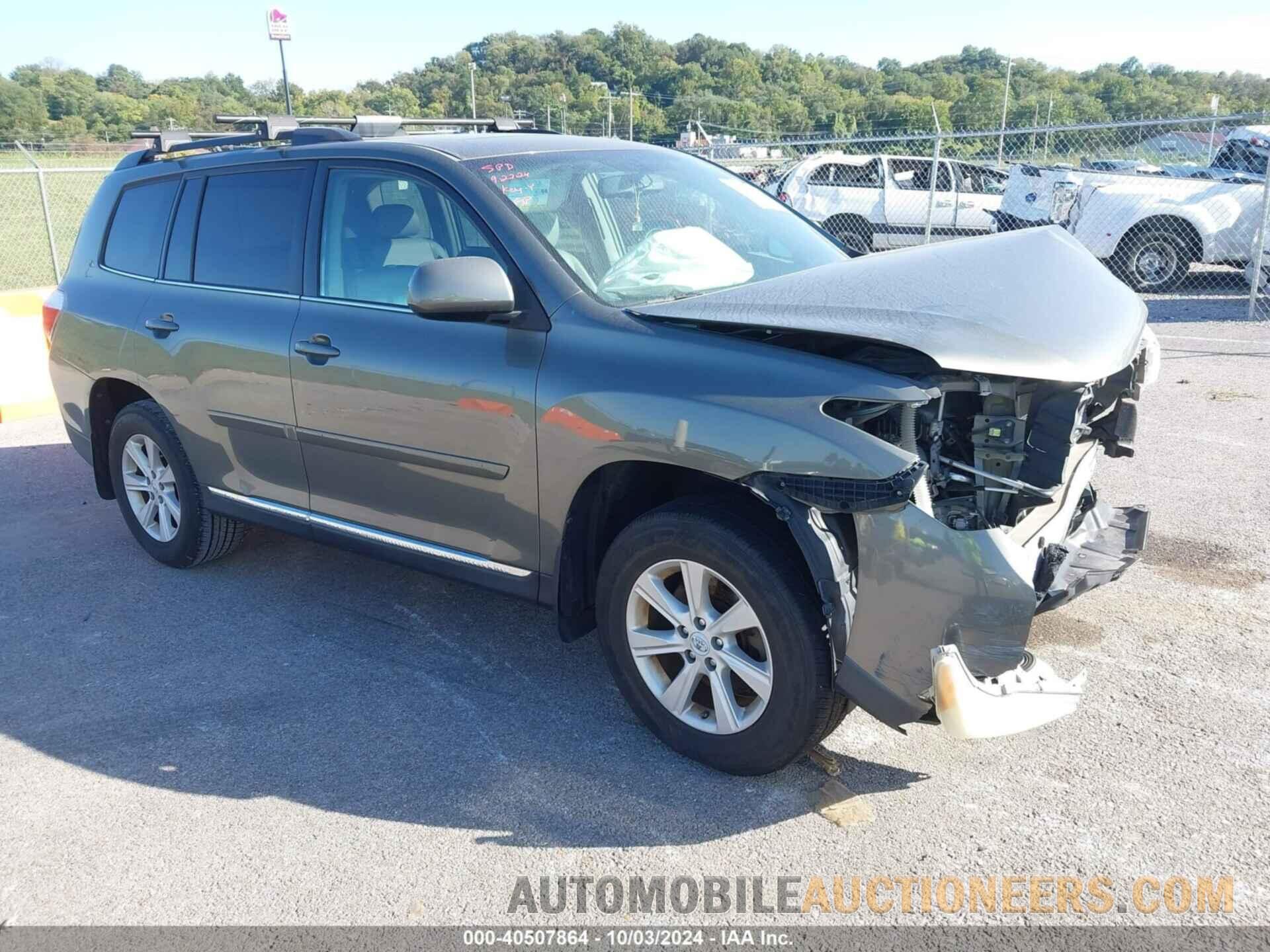 5TDZK3EHXBS043665 TOYOTA HIGHLANDER 2011