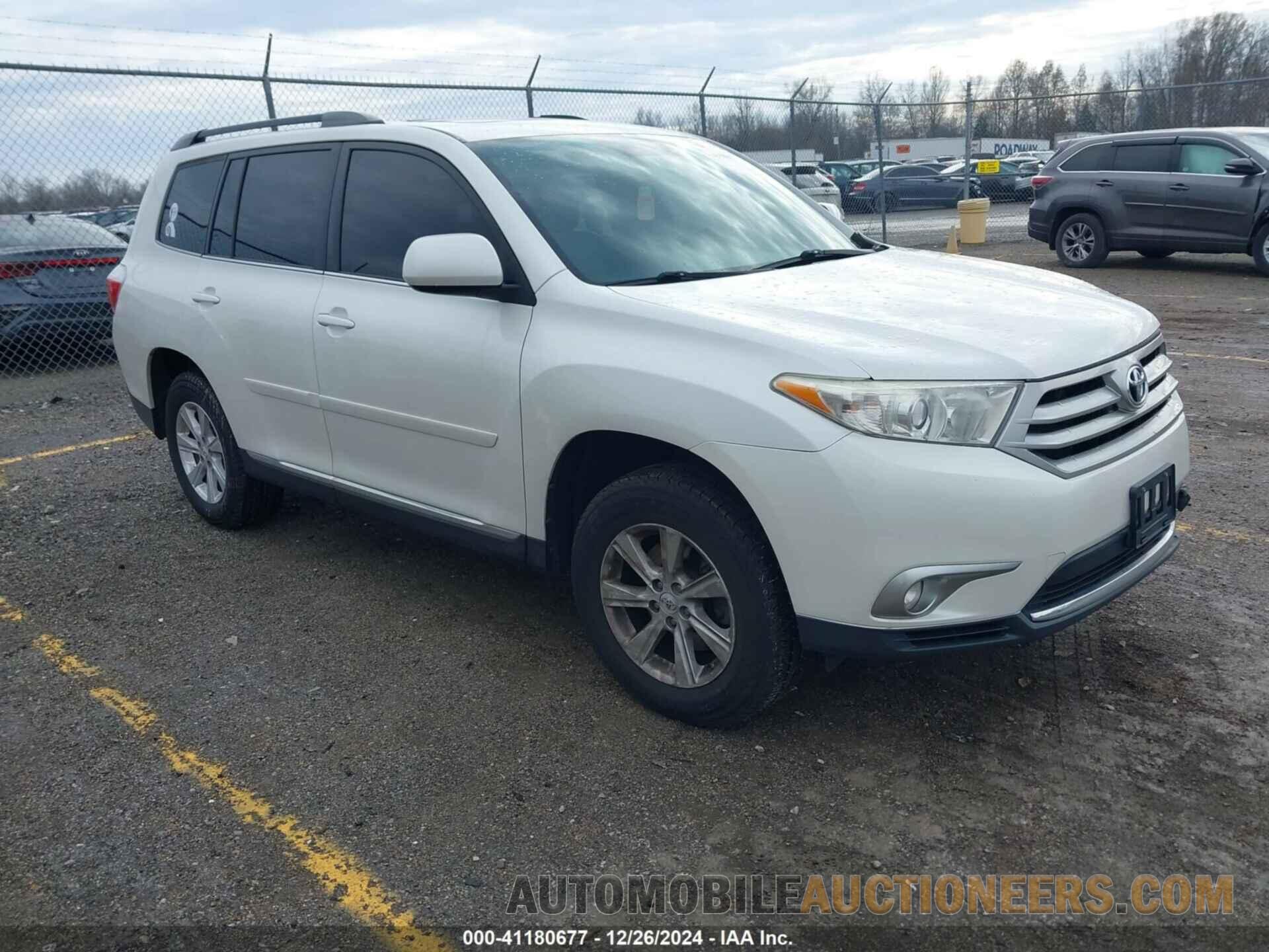 5TDZK3EHXBS048607 TOYOTA HIGHLANDER 2011