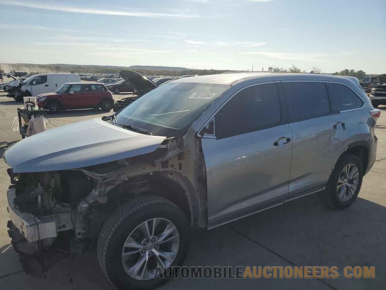 5TDZKRFH0FS059784 TOYOTA HIGHLANDER 2015