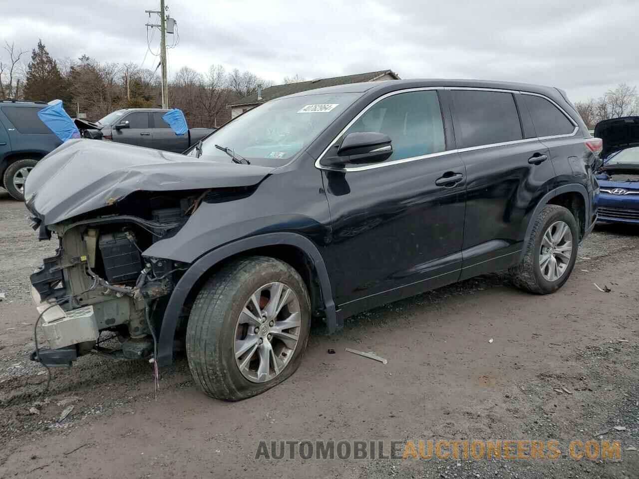 5TDZKRFH0FS061793 TOYOTA HIGHLANDER 2015