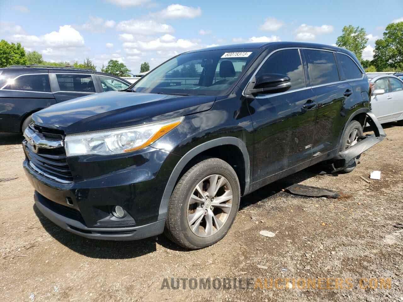 5TDZKRFH0FS064810 TOYOTA HIGHLANDER 2015