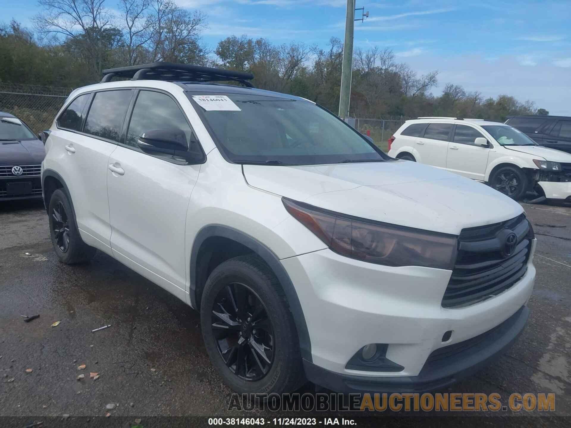 5TDZKRFH0FS076522 TOYOTA HIGHLANDER 2015