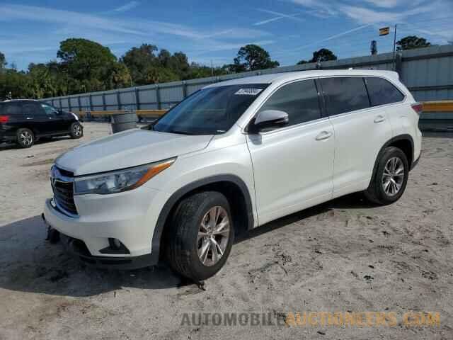 5TDZKRFH0GS130239 TOYOTA HIGHLANDER 2016