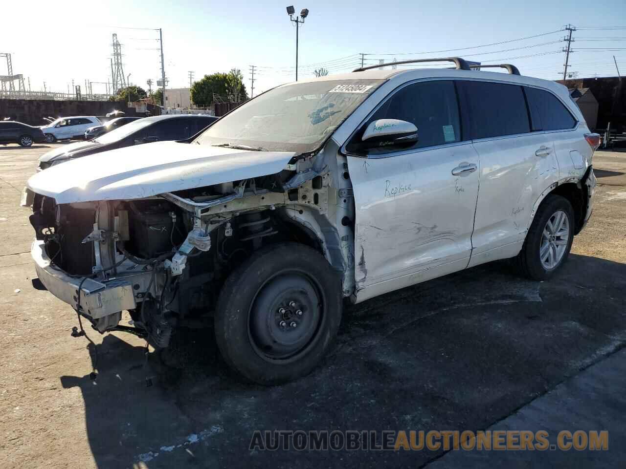 5TDZKRFH0GS143170 TOYOTA HIGHLANDER 2016