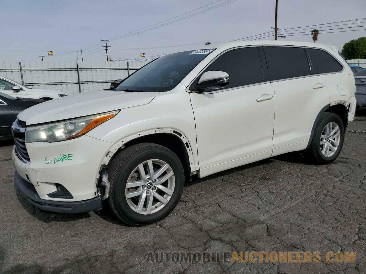 5TDZKRFH0GS157134 TOYOTA HIGHLANDER 2016