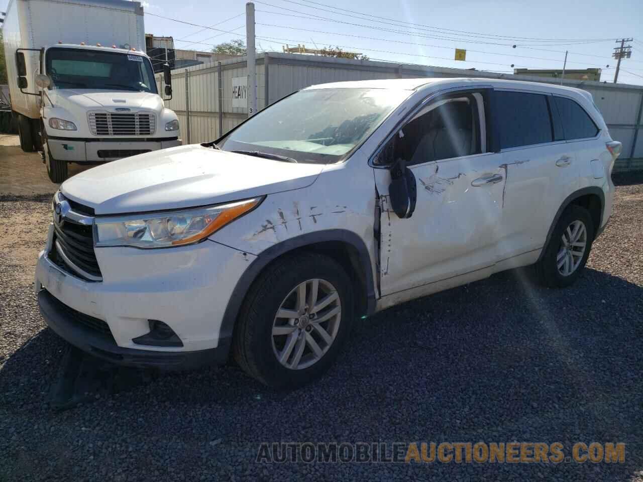 5TDZKRFH1FS051712 TOYOTA HIGHLANDER 2015