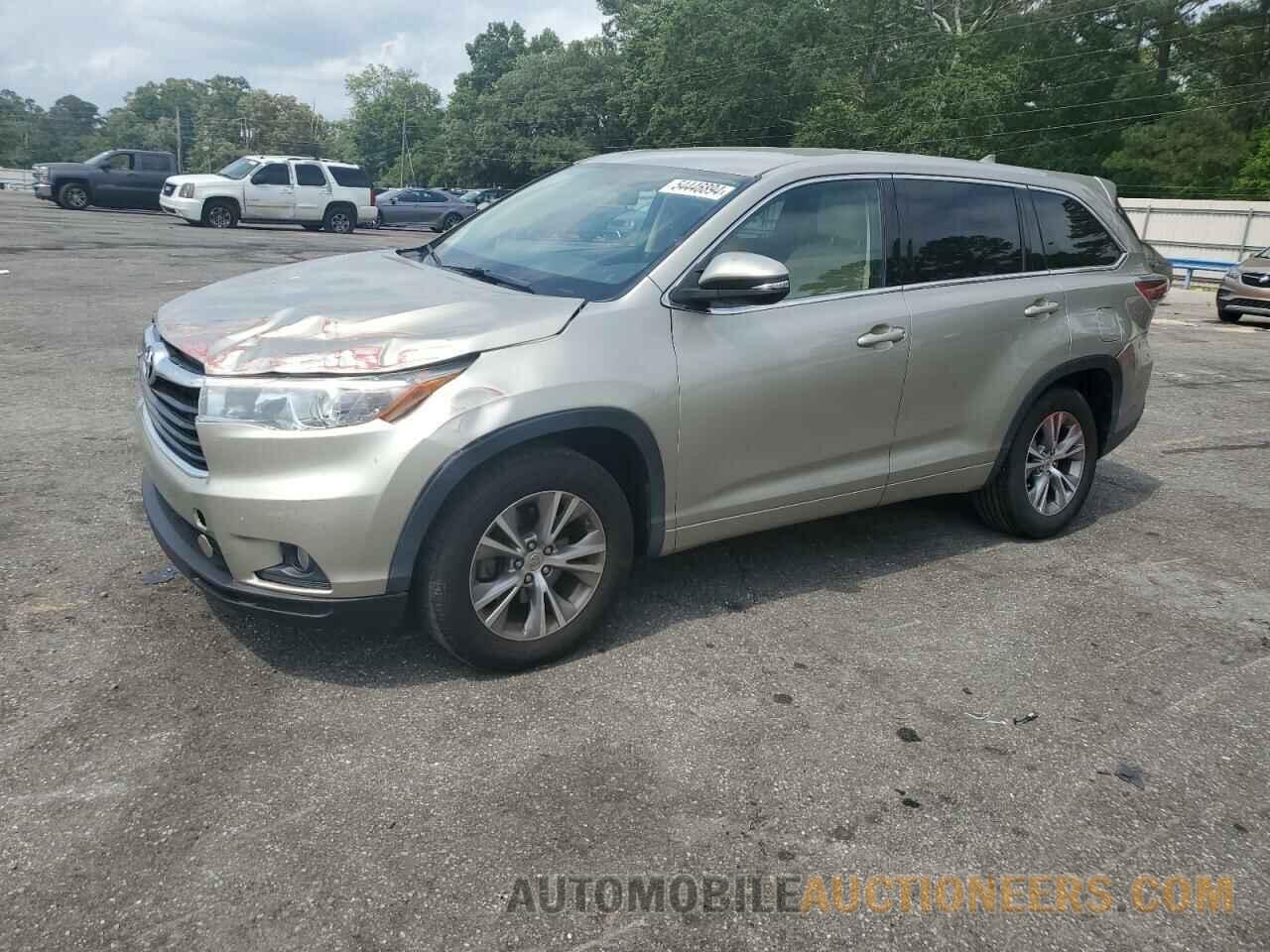 5TDZKRFH1FS063231 TOYOTA HIGHLANDER 2015