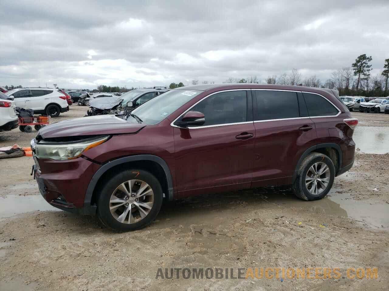 5TDZKRFH1FS089196 TOYOTA HIGHLANDER 2015