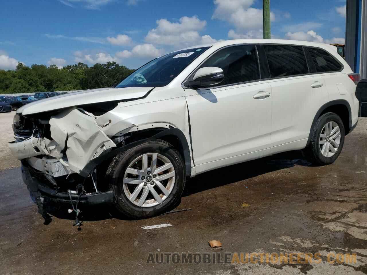 5TDZKRFH1GS169261 TOYOTA HIGHLANDER 2016