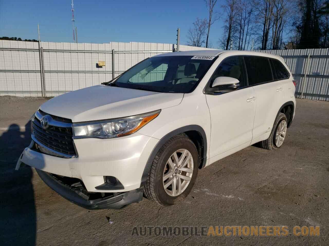 5TDZKRFH1GS175335 TOYOTA HIGHLANDER 2016