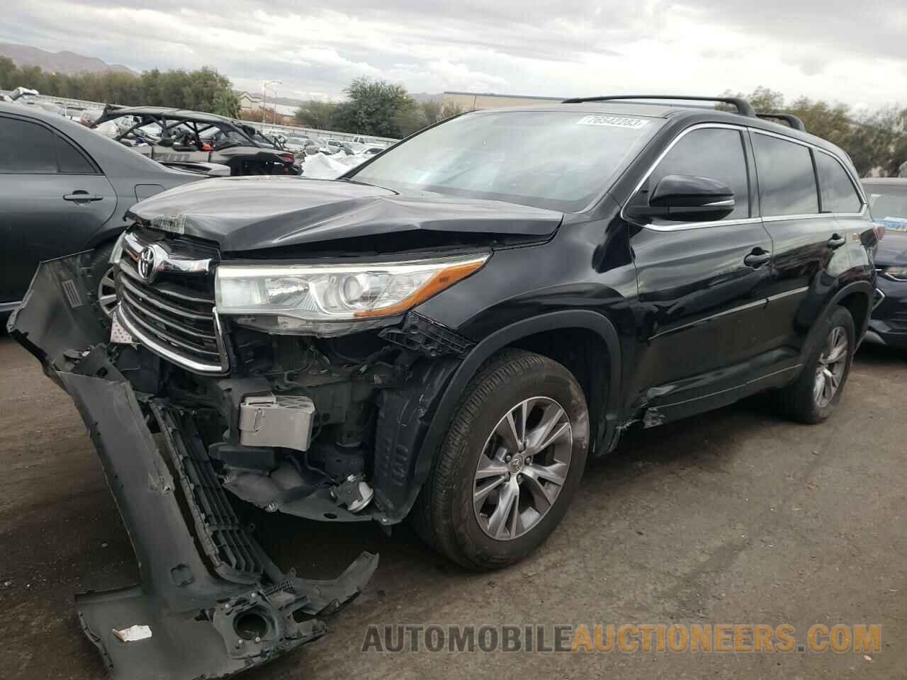 5TDZKRFH2FS044865 TOYOTA HIGHLANDER 2015