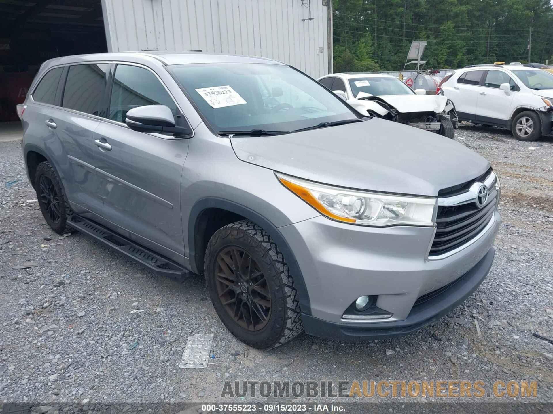 5TDZKRFH2FS047314 TOYOTA HIGHLANDER 2015