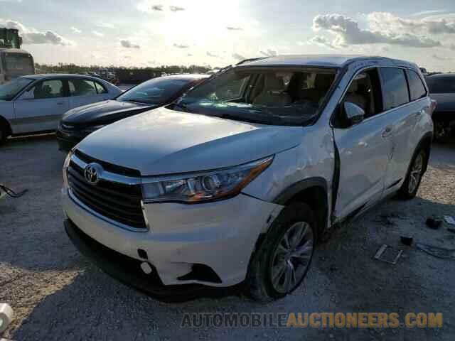 5TDZKRFH2FS054795 TOYOTA HIGHLANDER 2015