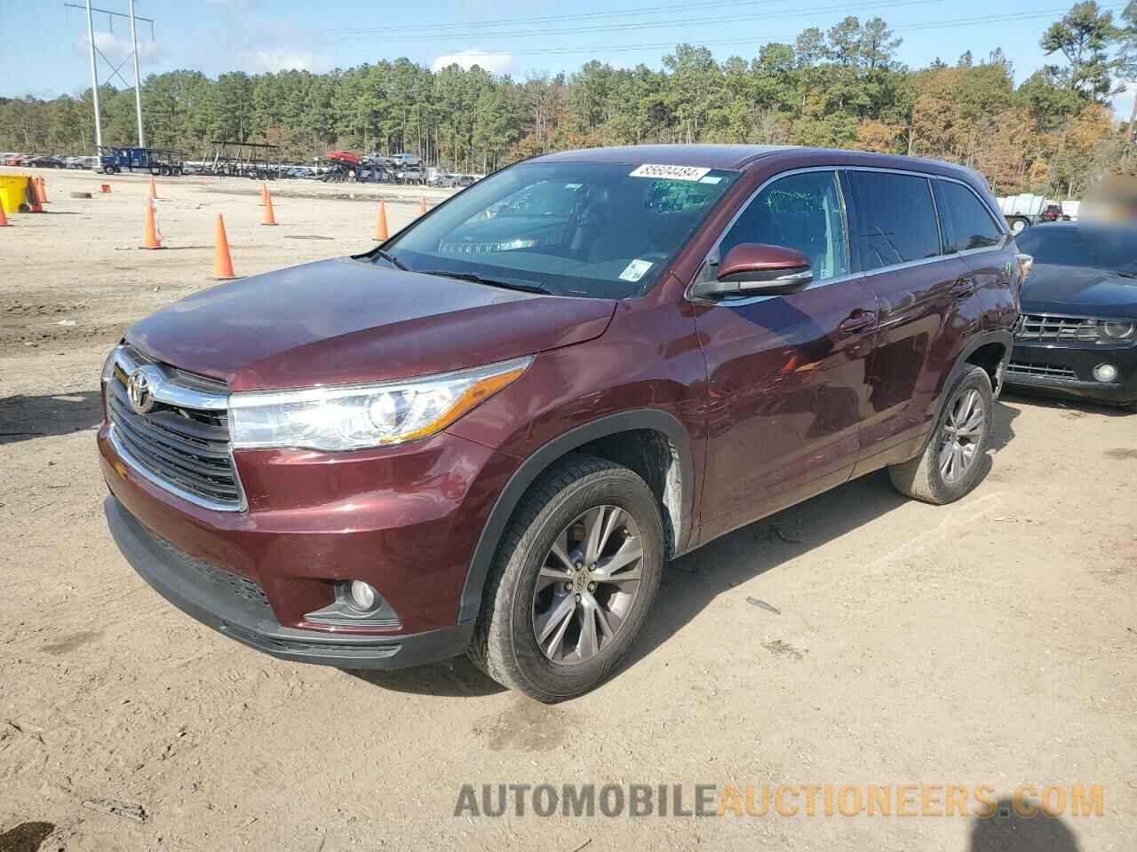 5TDZKRFH2FS055977 TOYOTA HIGHLANDER 2015