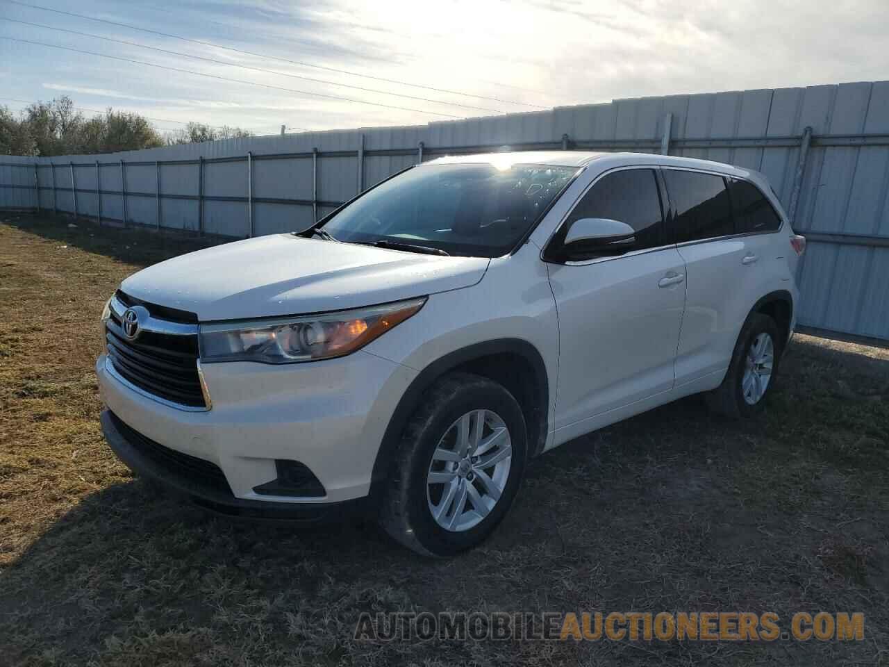 5TDZKRFH2FS081737 TOYOTA HIGHLANDER 2015