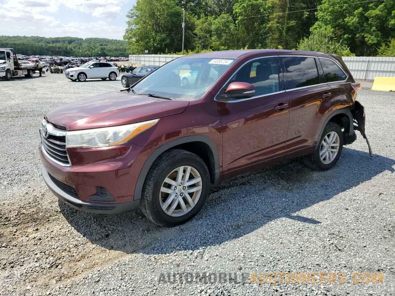 5TDZKRFH2FS099204 TOYOTA HIGHLANDER 2015