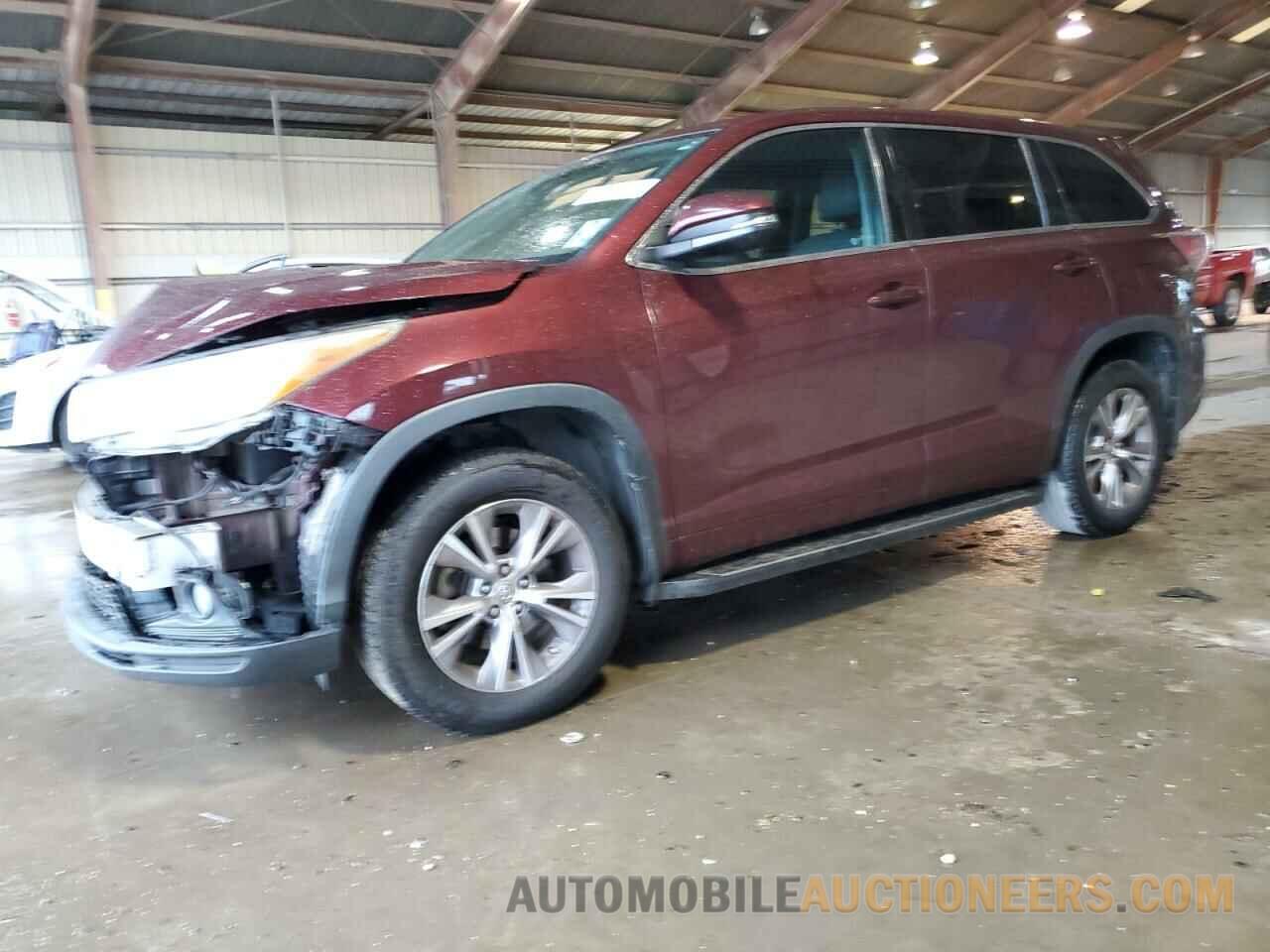 5TDZKRFH2FS104112 TOYOTA HIGHLANDER 2015