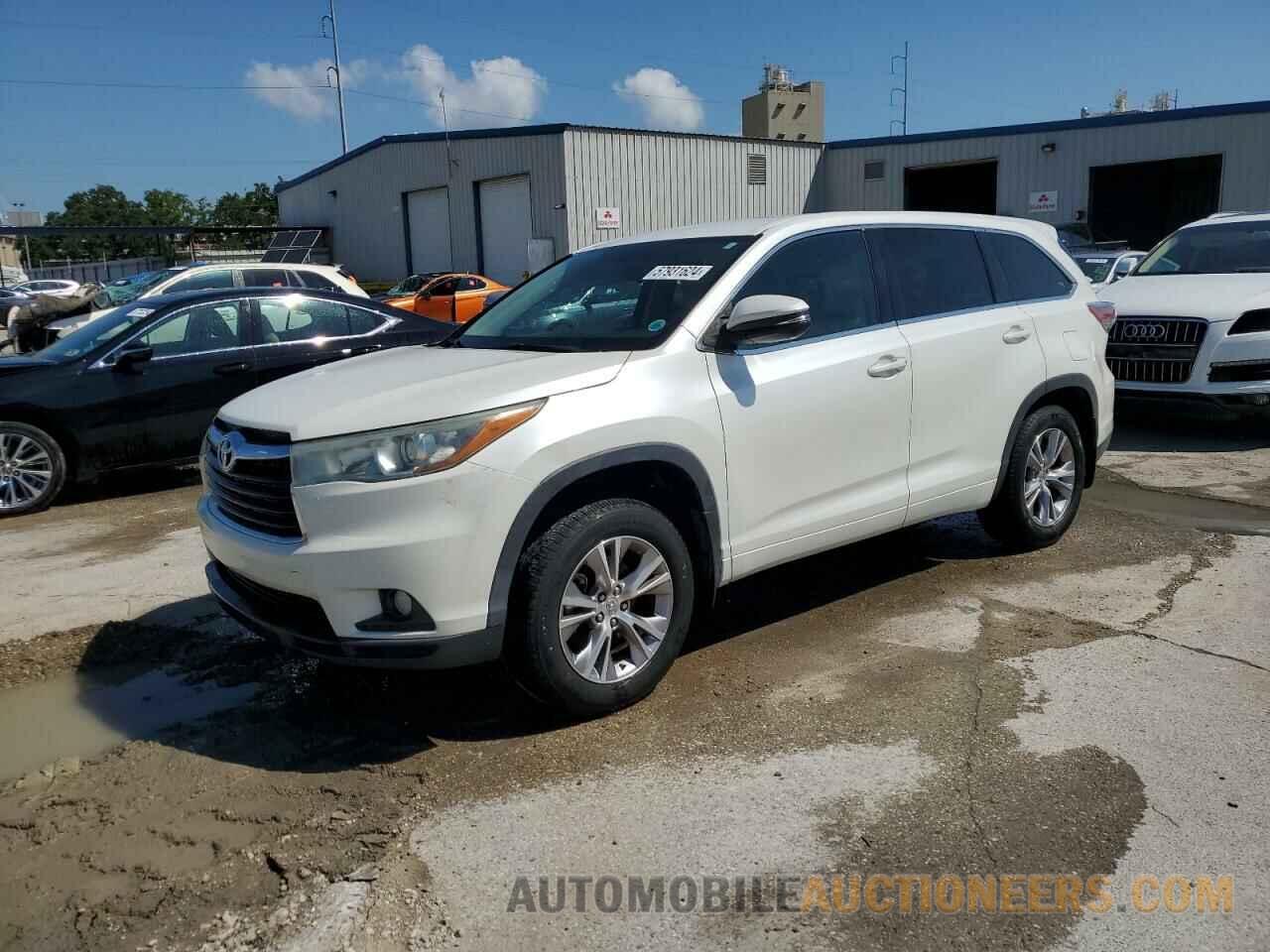 5TDZKRFH2FS107012 TOYOTA HIGHLANDER 2015