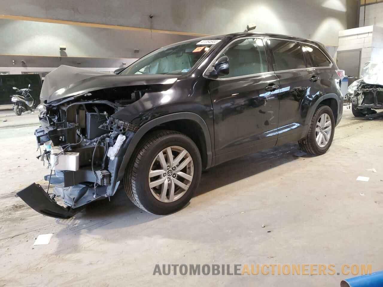 5TDZKRFH2GS124099 TOYOTA HIGHLANDER 2016