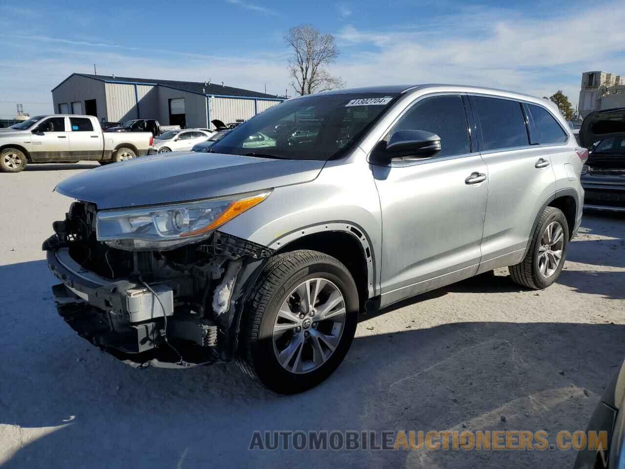 5TDZKRFH2GS171584 TOYOTA HIGHLANDER 2016